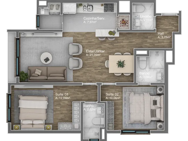Imagem 13: Residencial Winter Hill - Residencial Winter Hill