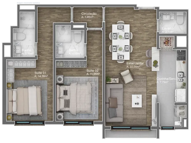 Imagem 14: Residencial Winter Hill - Residencial Winter Hill