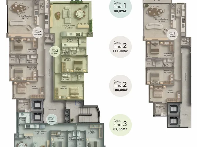 Imagem 7: Lagos - Lagos Apartamento com 2 dormitórios