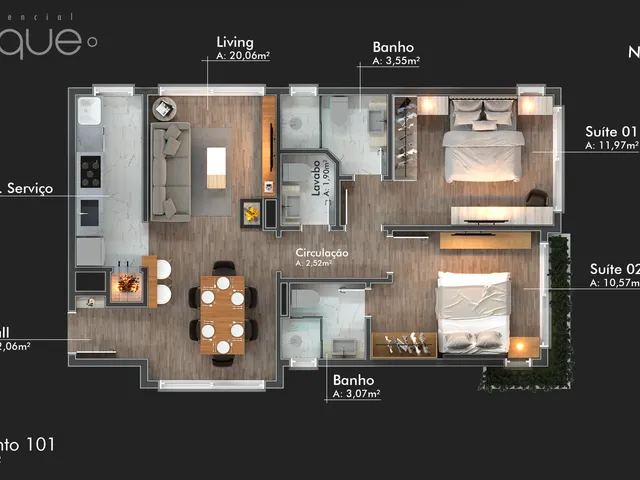 Imagem 14: Residencial Unique - Residencial Unique