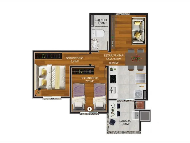 Imagem 13: Izy Residencial - Izy Residencial