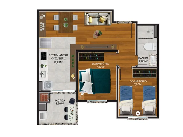 Imagem 12: Izy Residencial - Izy Residencial