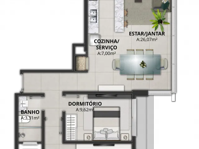 Imagem 8: Maui - Maui Apartamento com 2 dormitórios
