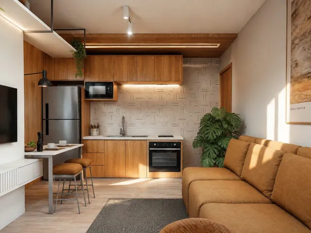 Imagem 2: F1 Studios Apartamento com 1 dormitório