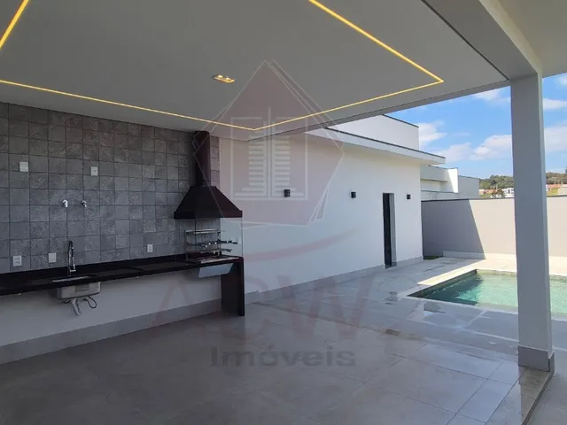 Imagem 1: Casa em Condomínio de Luxo em Itupeva-Sp com 3 Suítes, 2 Salas e 4 Vagas de Garagem - Residencial Villagio Azzure
