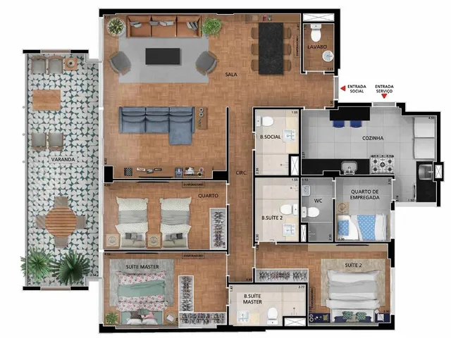 Imagem 6: Apartamento em Jardim Botânico Rio de Janeiro RJ