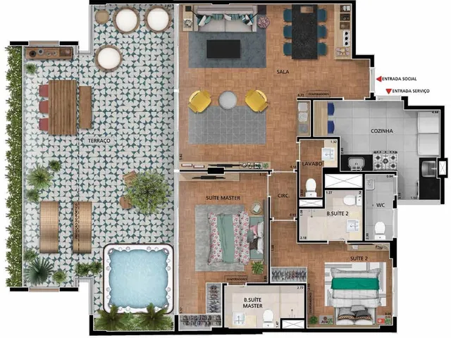 Imagem 12: Apartamento em Jardim Botânico Rio de Janeiro RJ