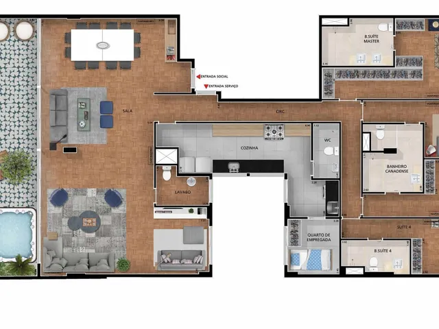 Imagem 14: Apartamento em Jardim Botânico Rio de Janeiro RJ