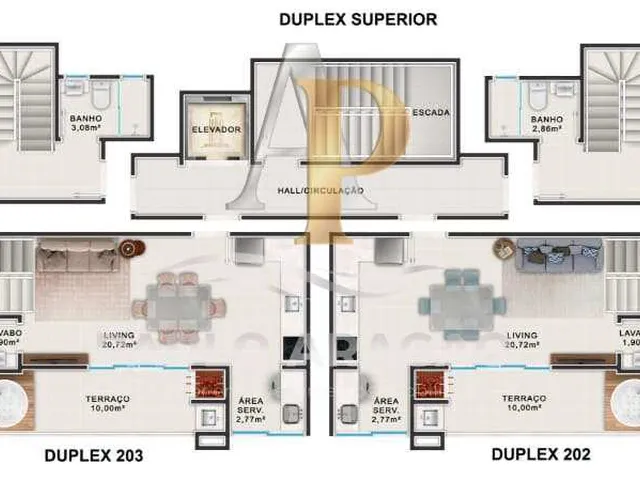 Imagem 11: Cobertura Duplex À Venda, no Bellmare Residence em Bombinhas, Mariscal, com 2 Quartos, 83M²