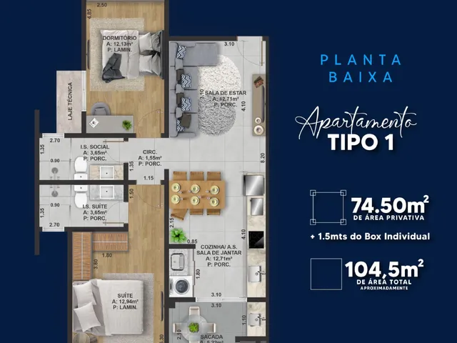 Imagem 13: Apartamentos modernos à venda no JARDIM GISELA, TOLEDO - PR