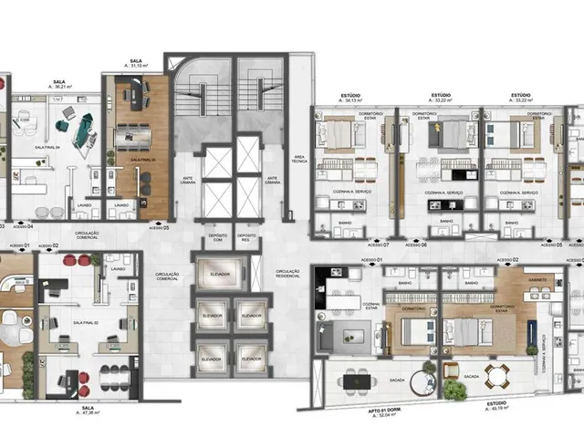Imagem 14: Golden 18 Mixed Use - RESIDENCIAL - Golden 18 Mixed Use - RESIDENCIAL