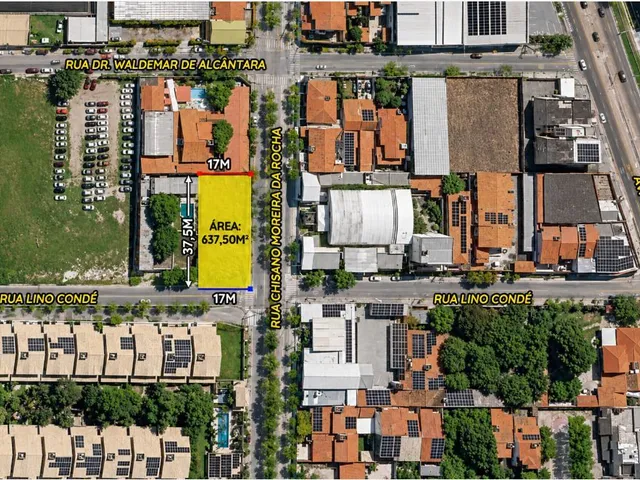 Imagem: TE2420) Excelente terreno medindo 637,50m²