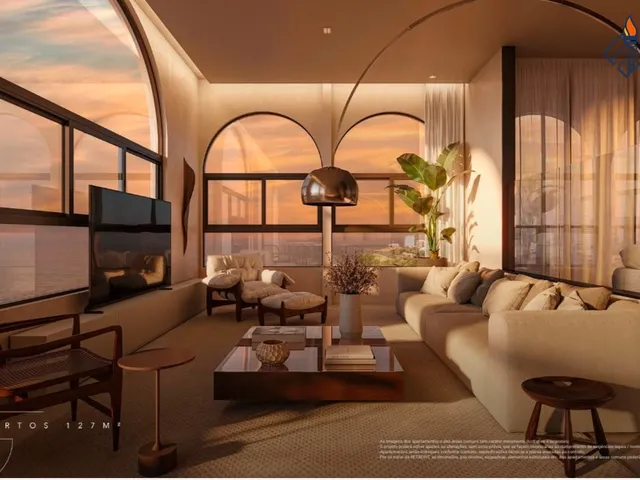 Imagem 5: Apartamento 1/4 para Venda com 35M2, Andar Altíssimo e com Vista Cinematográfica para o Mar, Barra, Salvador