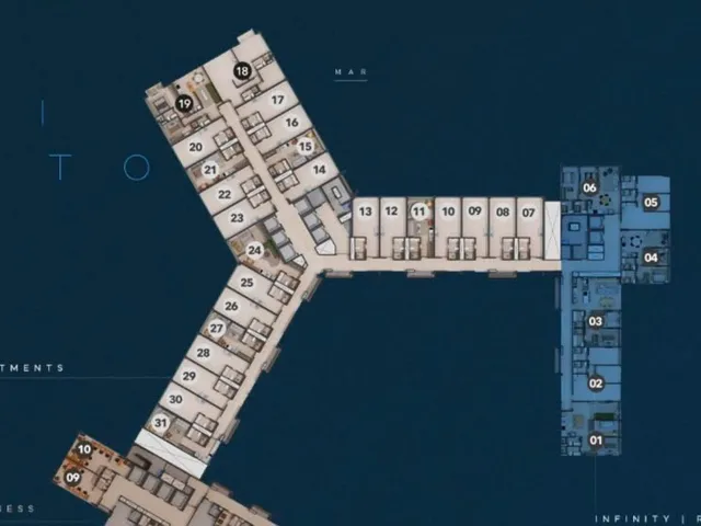 Imagem 10: Apartamento 1/4 para Venda com 35M2, Andar Altíssimo e com Vista Cinematográfica para o Mar, Barra, Salvador