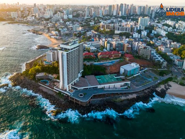 Imagem 11: Apartamento 1/4 para Venda com 35M2, Andar Altíssimo e com Vista Cinematográfica para o Mar, Barra, Salvador