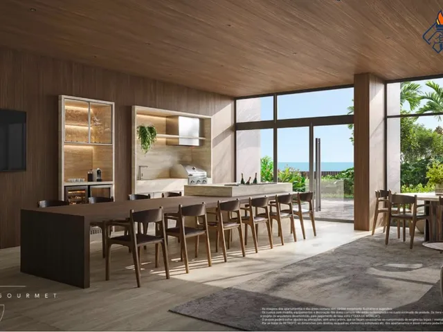 Imagem 4: Apartamento 1/4 para Venda com 35M2, Andar Altíssimo e com Vista Cinematográfica para o Mar, Barra, Salvador