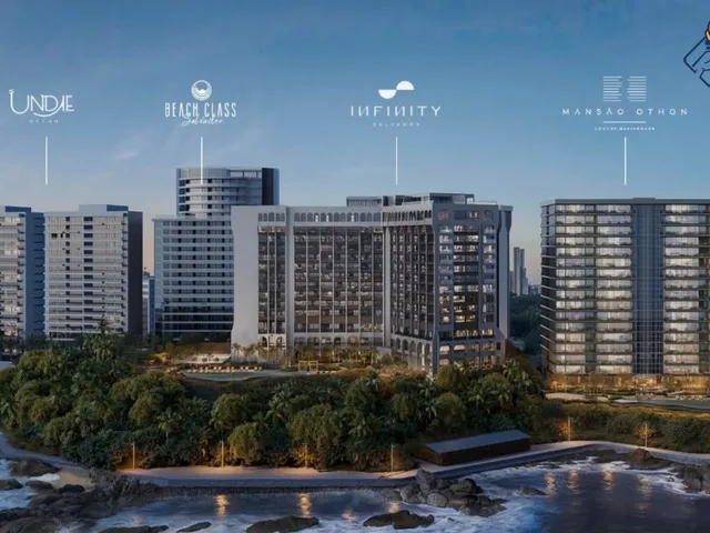 Imagem 12: Apartamento 1/4 para Venda com 35M2, Andar Altíssimo e com Vista Cinematográfica para o Mar, Barra, Salvador