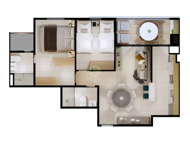 Imagem 15: Apartamento a venda bairro Ponta Negra, Manaus