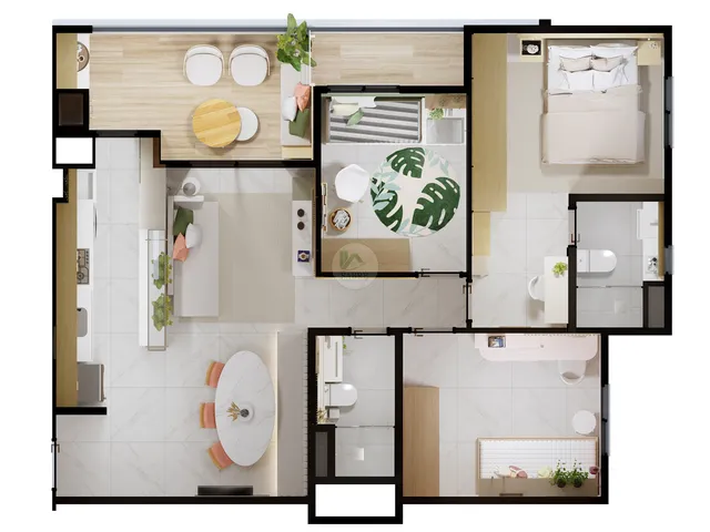 Imagem 11: Apartamento a venda bairro Ponta Negra, Manaus