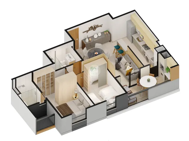 Imagem 5: Apartamento a venda bairro Ponta Negra, Manaus