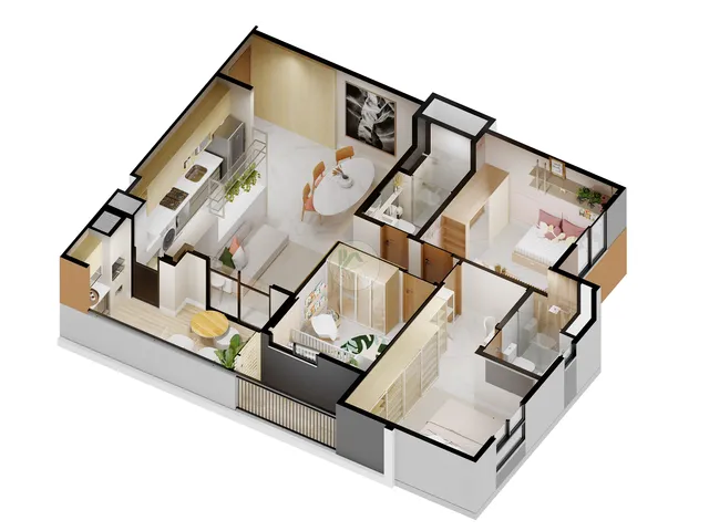 Imagem 6: Apartamento a venda bairro Ponta Negra, Manaus