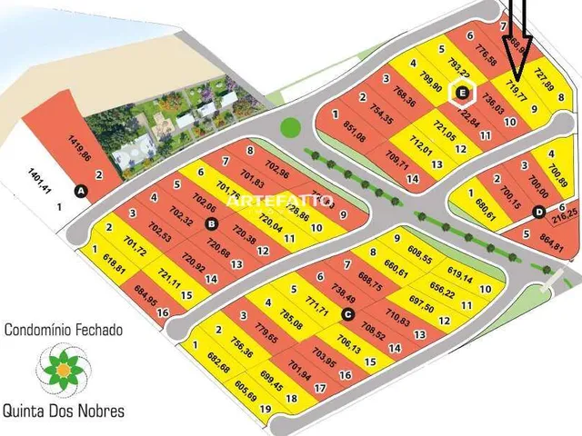 Imagem 3: Terreno em Condomínio À Venda em Cássia, 720M²