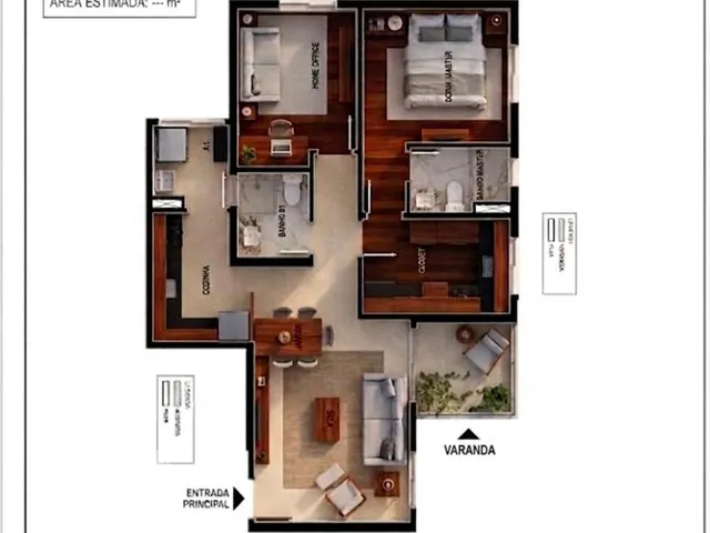Imagem 7: RR10627 Apartamento 71m² CONDOMÍNIO FATTO ALPHAVILLE - 2 Dorms 1 Vaga - OPORTUNIDADE