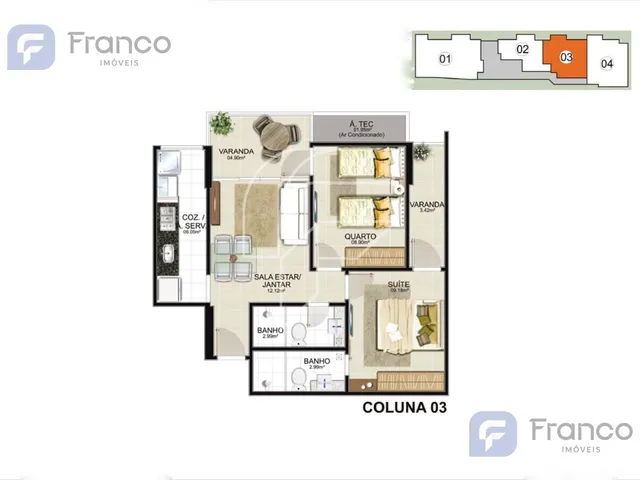 Imagem 2: APARTAMENTO RESIDENCIAL em Guarapari - Espírito Santo, Muquiçaba