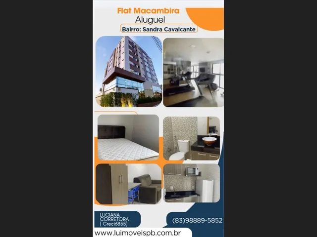 Imagem: Alugo Flat mobiliado, no Macambira, Bairro