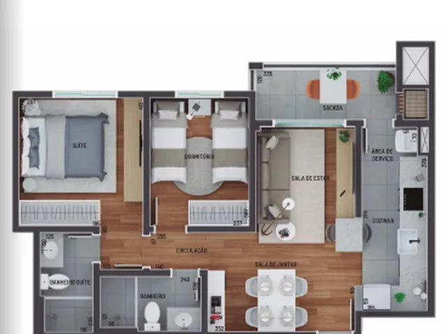 Imagem 10: Apartamento para Venda em Curitiba / Pr no Bairro Tingui
