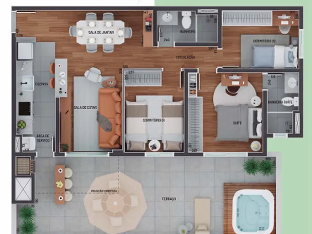 Imagem 14: Apartamento para Venda em Curitiba / Pr no Bairro Tingui