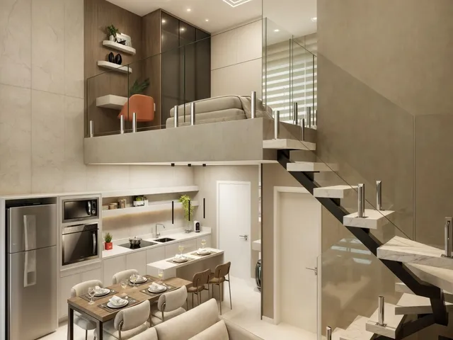Imagem 2: Studio para Venda em Curitiba / Pr no Bairro Mercês