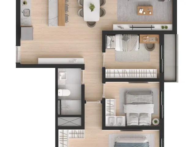 Imagem 3: Apartamento para Venda em Curitiba / Pr no Bairro Bigorrilho