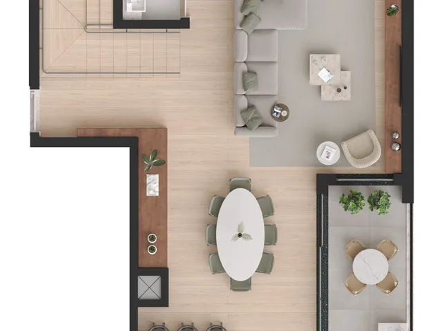 Imagem 6: Apartamento para Venda em Curitiba / Pr no Bairro Bigorrilho