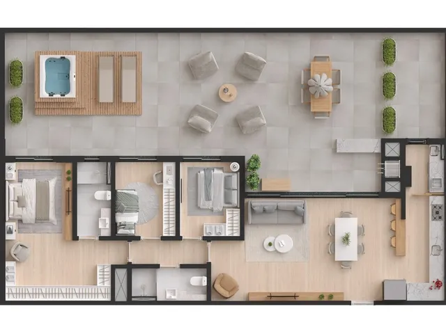 Imagem 14: Apartamento para Venda em Curitiba / Pr no Bairro Bigorrilho