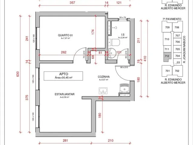 Imagem 10: Apartamento para Venda em Curitiba / Pr no Bairro Tingui