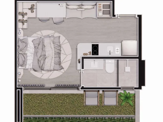 Imagem 11: Apartamento Residencial em Curitiba - Pr, Rebouças