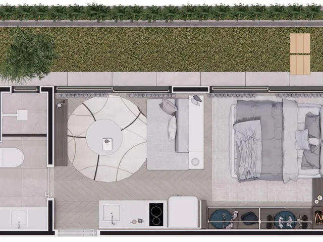 Imagem 4: Apartamento Residencial em Curitiba - Pr, Rebouças