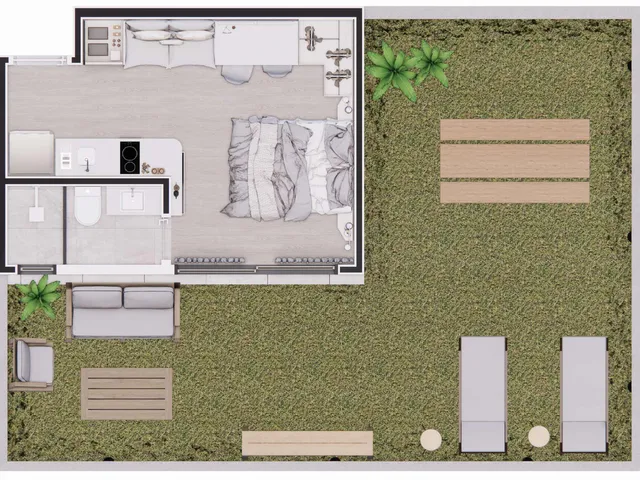 Imagem 6: Apartamento Residencial em Curitiba - Pr, Rebouças