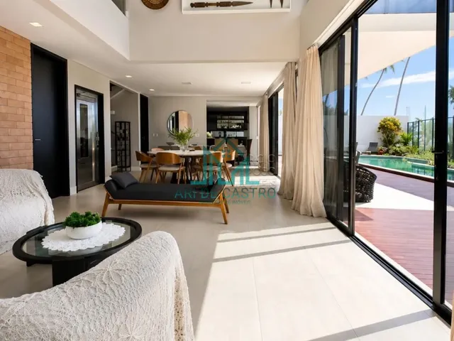 Imagem 10: Casa À Beira-Mar, 395M², 4 Quartos, Elevador À Venda em Condomínio - Praia de Garça Torta - Maceió Alagoas