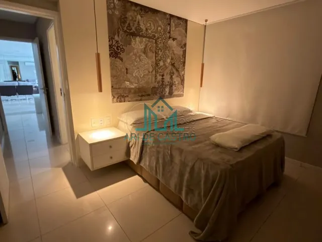 Imagem 4: Apartamento Mobiliado, 157M² com 3 Suítes e Varanda Integrada, 3 Vagas À Venda na Praia de Ponta Verde - Maceió Alagoas