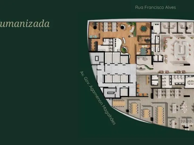 Imagem 12: Sala para Venda com 1.100M2, Empresarial Marie Curie, Ilha do Leite, Recife