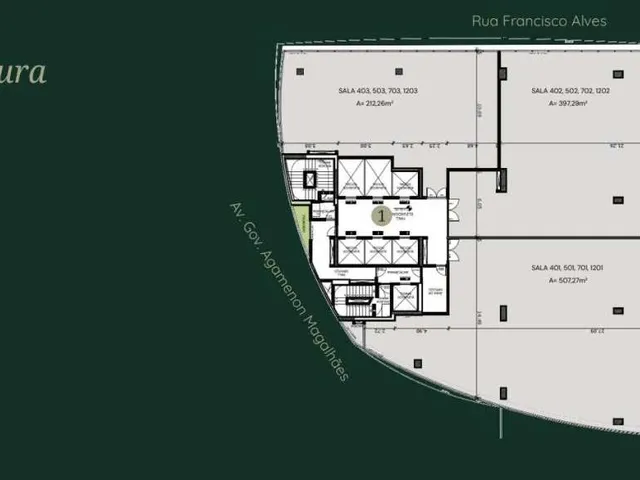 Imagem 14: Sala para Venda com 1.100M2, Empresarial Marie Curie, Ilha do Leite, Recife