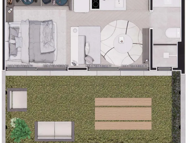 Imagem 16: Studio para Venda em Curitiba / Pr no Bairro Rebouças