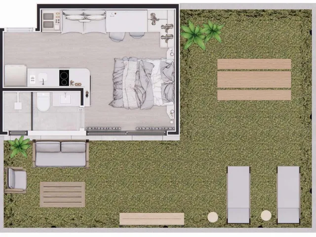 Imagem 11: Studio para Venda em Curitiba / Pr no Bairro Rebouças