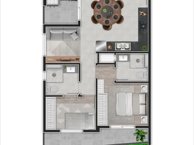 Imagem 7: Apartamento para Venda em Curitiba / PR no bairro Bom Retiro