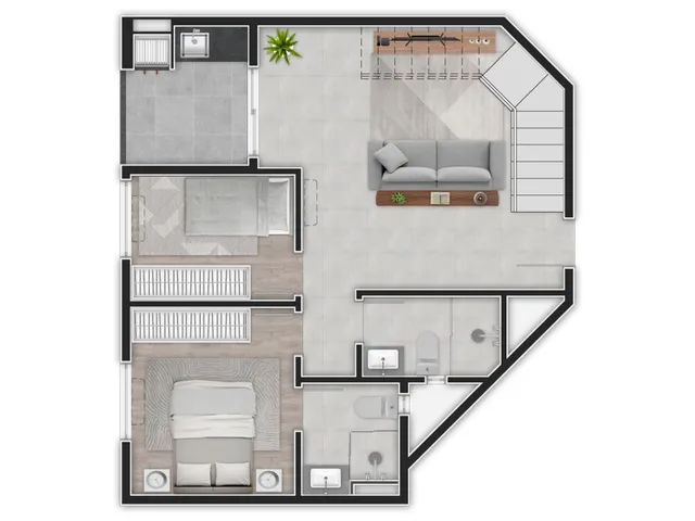 Imagem 9: Apartamento para Venda em Curitiba / PR no bairro Bom Retiro