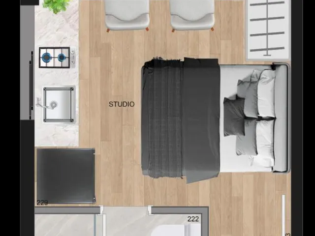 Imagem 11: Studio para Venda em Curitiba / Pr no Bairro Centro