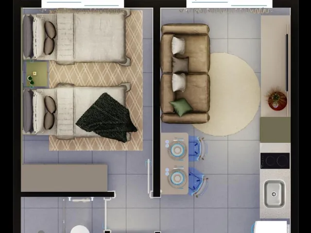 Imagem 2: Studio para Venda em Curitiba / Pr no Bairro Centro