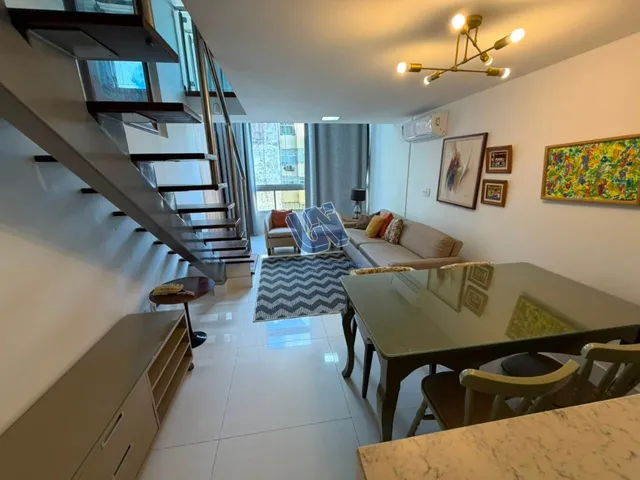 Imagem 14: Apartamento Tipo Loft Duplex Mobiliado Quarto e Sala 65M2 na Vitória